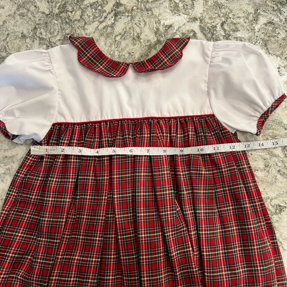 PA Classics Plaid Dress Size 4T - Picture 3 of 5